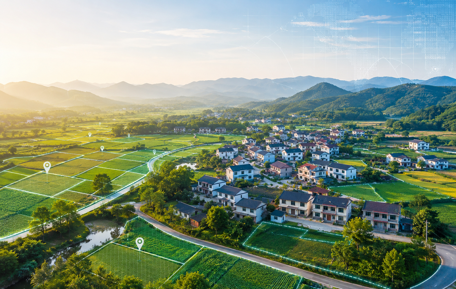 全国土地地图